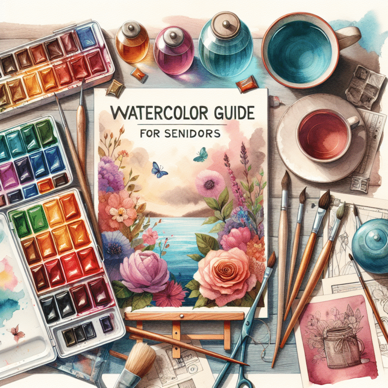 Step-by-Step Watercolor Guide for Seniors: Beginner Friendly