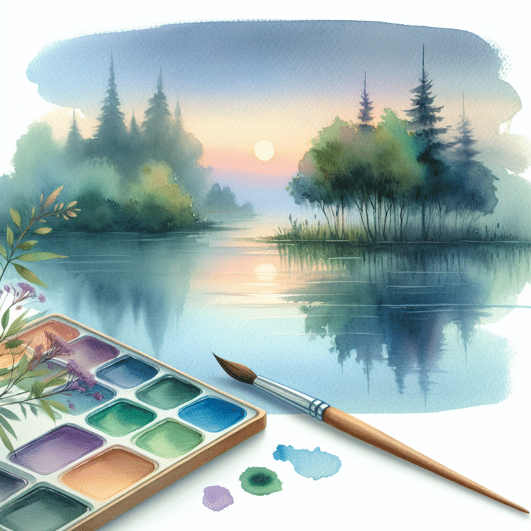 Experience Serenity: Watercolor Painting for Relaxation