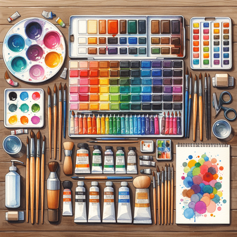 Top Watercolor Supplies for Beginners