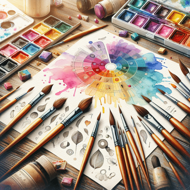 Watercolor Brush Handling Techniques