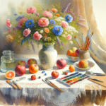 Creating Beautiful Still Life with Watercolor for Seniors