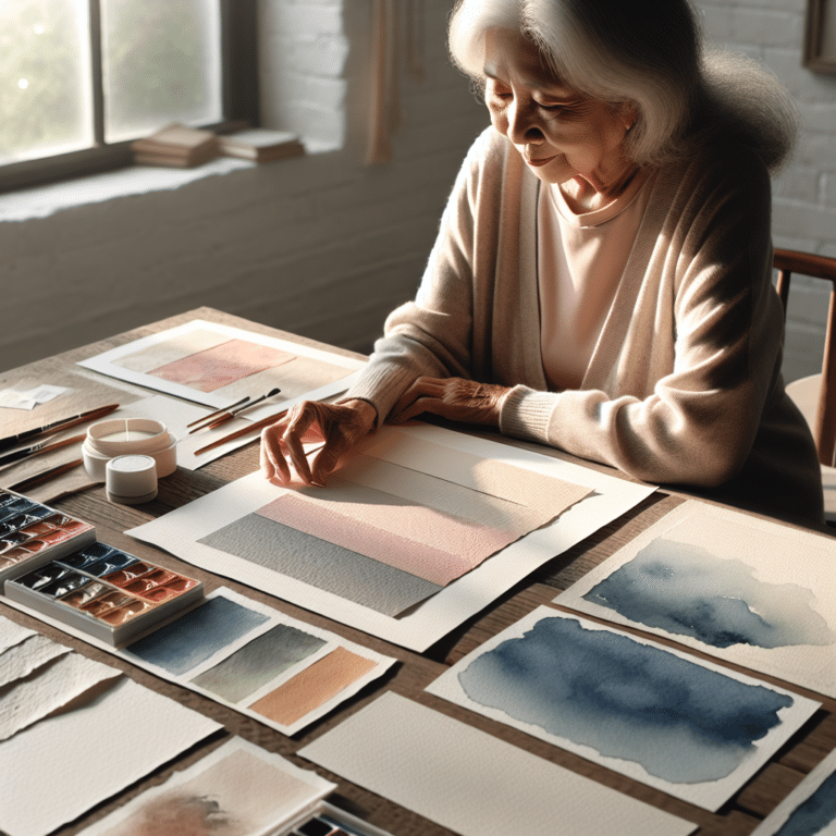 Watercolor Paper Guide for Older Adults