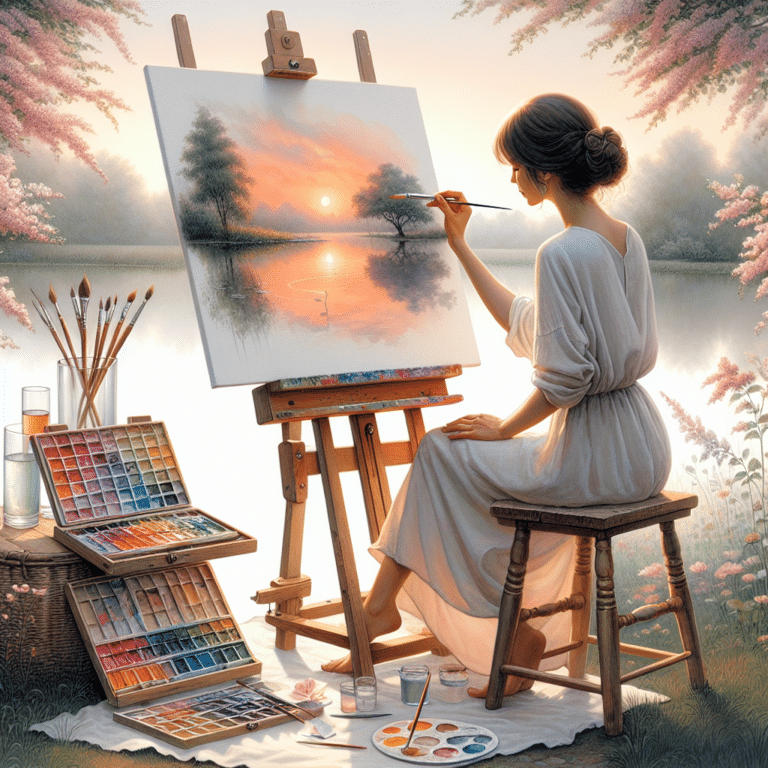 Focus and Relaxation: The Benefits of Watercolor Painting