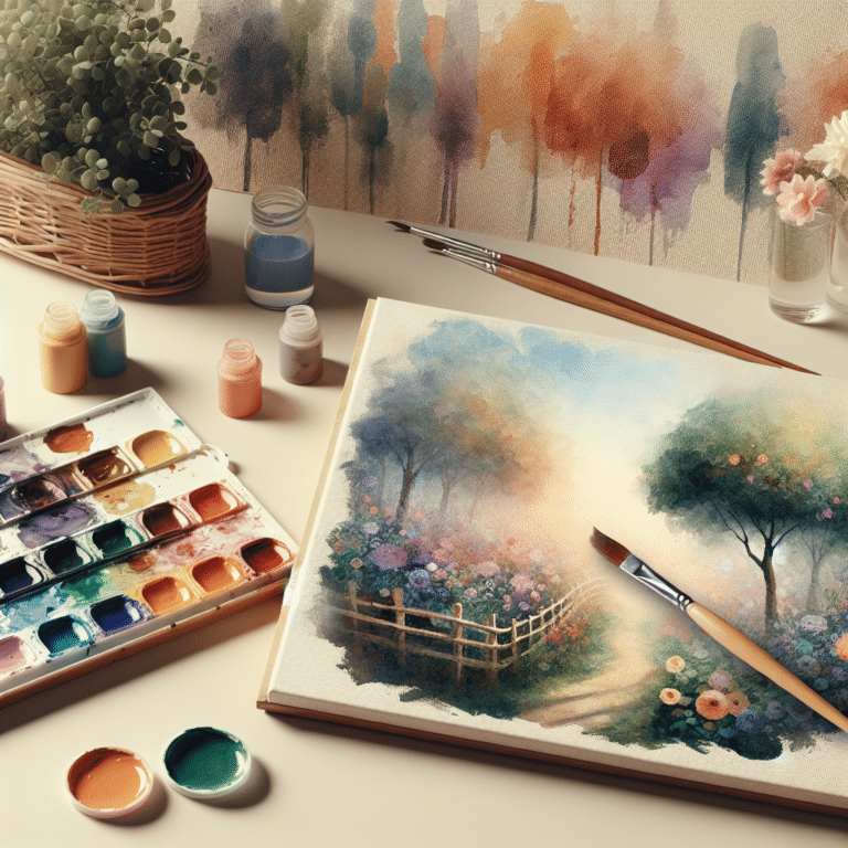 Mindful Strokes: Watercolor Exercises for Old Age