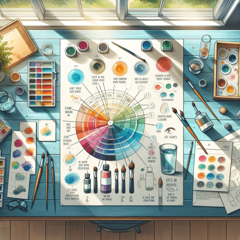 Watercolor Color Mixing Tips for Seniors