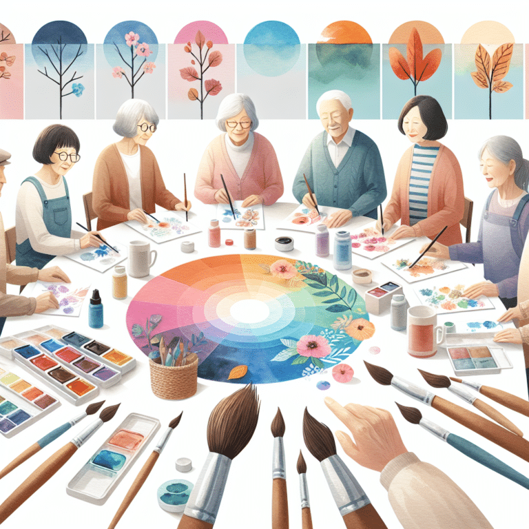 Seasonal Inspiration: Watercolor Tutorials for Seniors