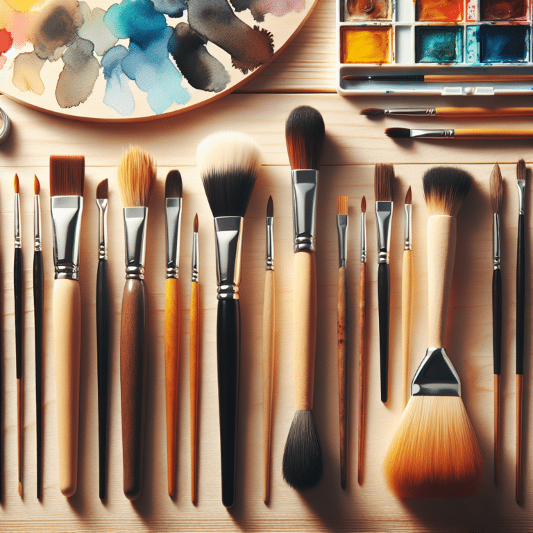 Recommended Brushes for Watercolor Beginners