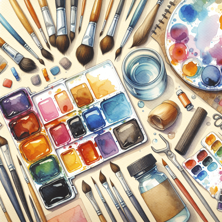 Essential Tools for Watercolor Painting