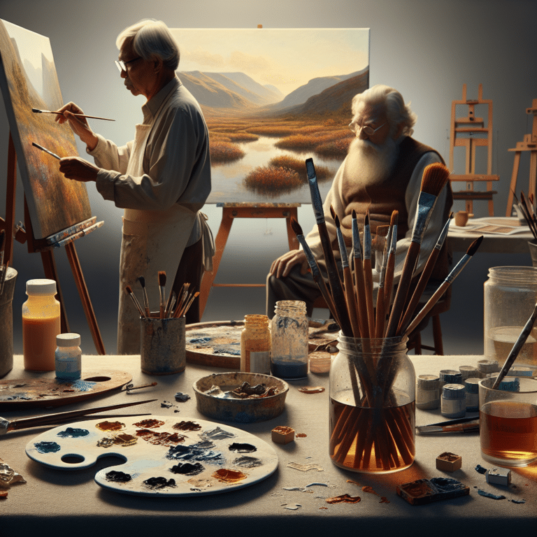 Dry Brush Techniques for Senior Artists