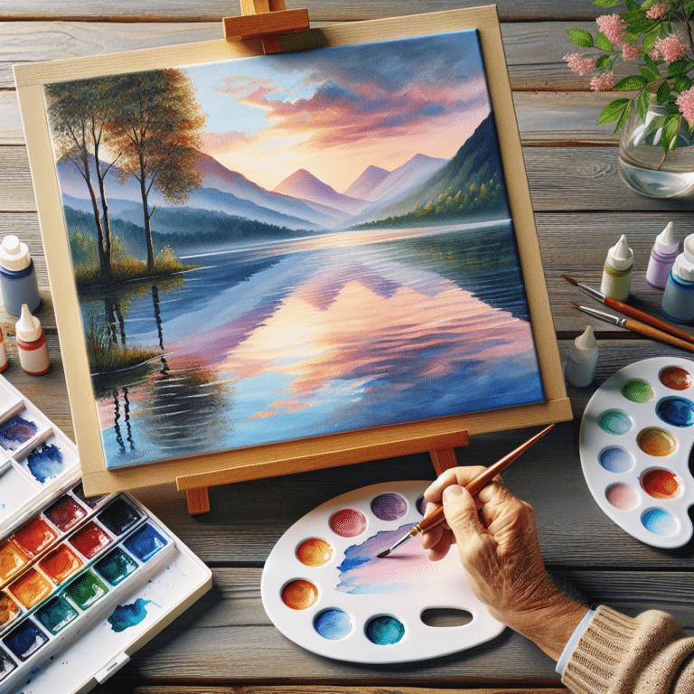 Watercolor Wonders: Painting Tips for Seniors