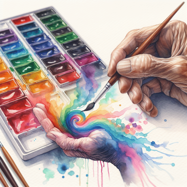 Color Mixing in Watercolor: A Senior's Guide