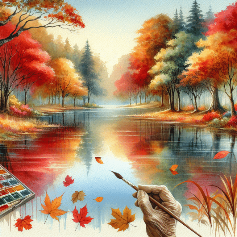 Capturing the Seasons: Autumn Watercolors for Seniors