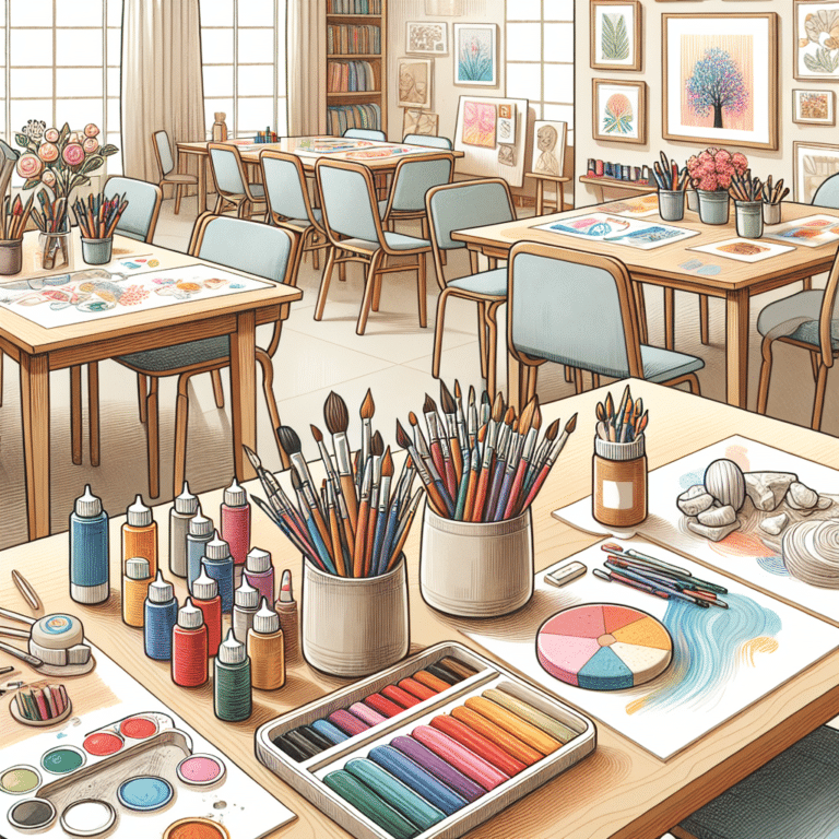 Senior-Friendly Art Therapy Exercises