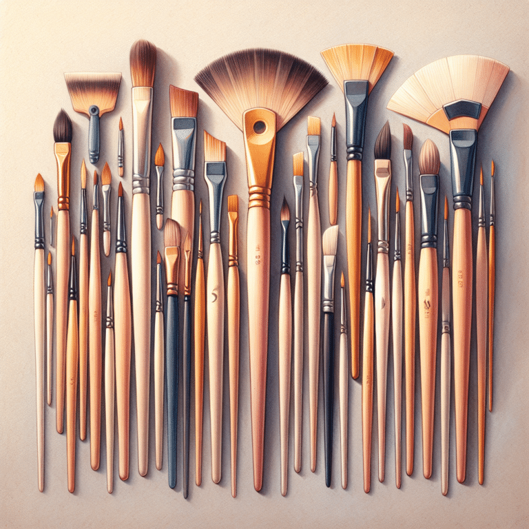Recommended Brushes for Watercolor Beginners