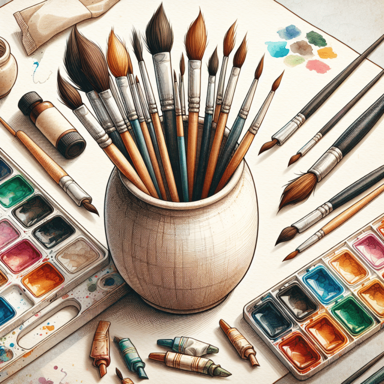 Watercolor Brush Care and Maintenance Tips