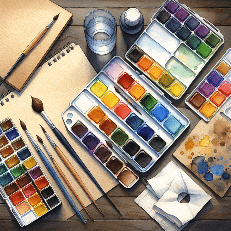 Top Watercolor Supplies for Beginners