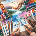 Exploring Wet-on-Wet Watercolor Techniques for the Elderly