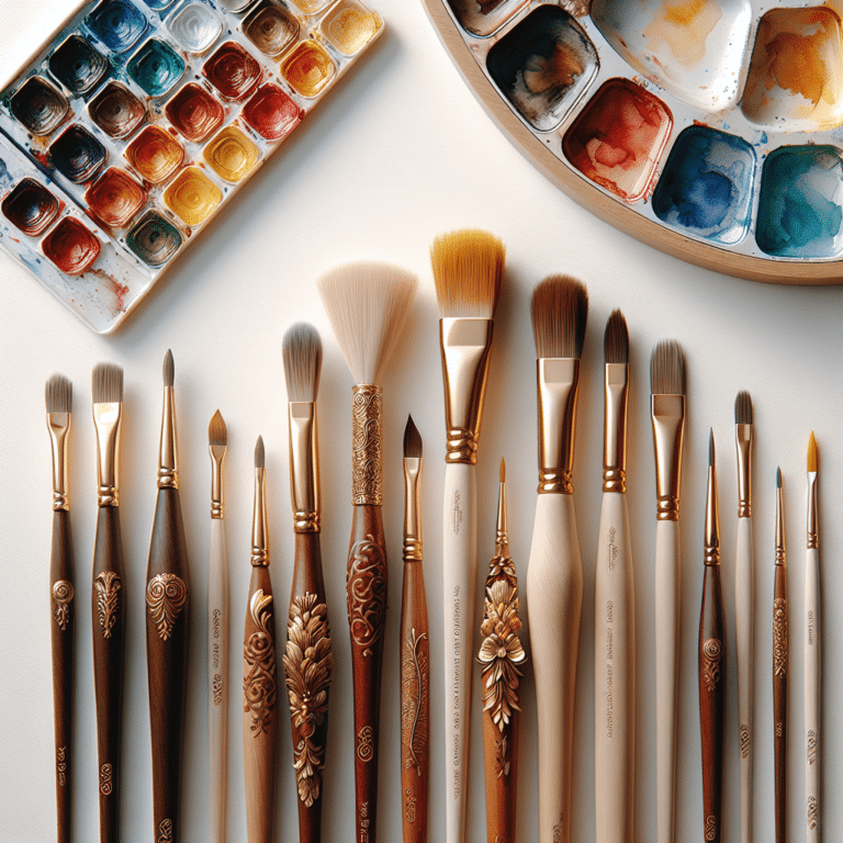 Recommended Brushes for Watercolor Beginners