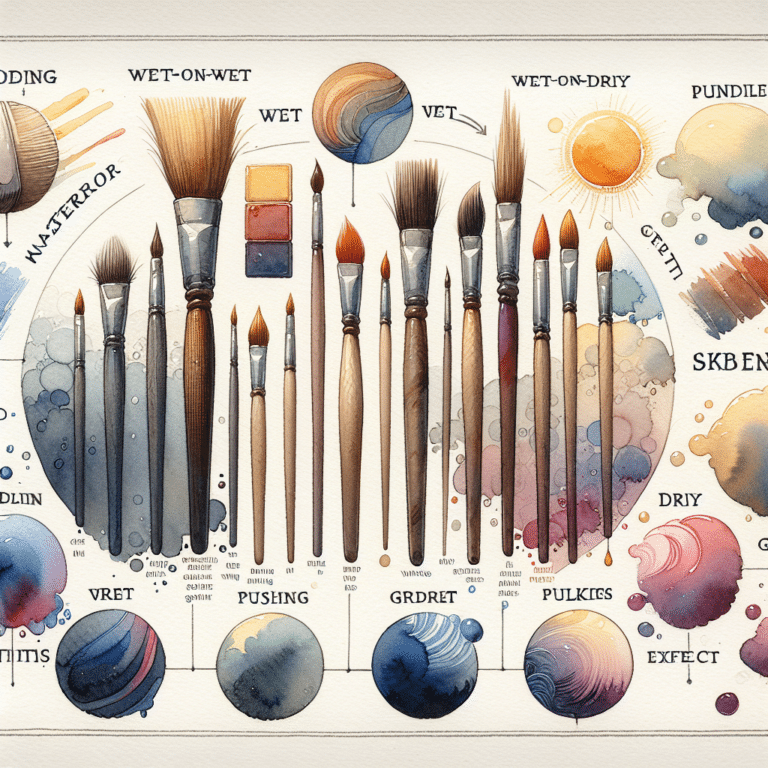 Mastering Brush Handling in Watercolor