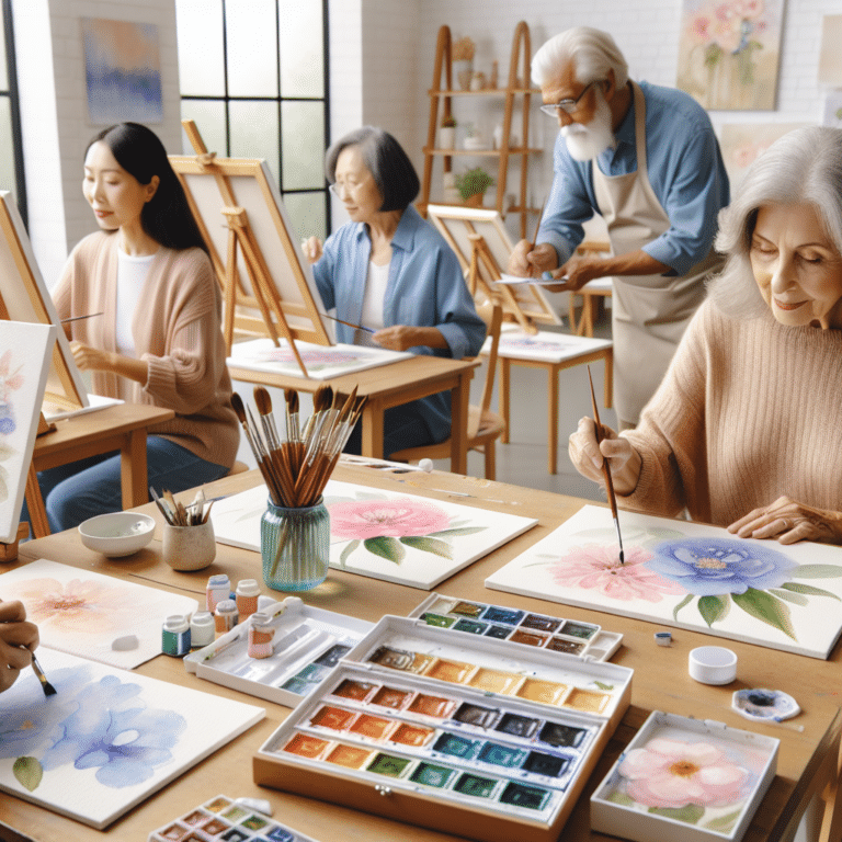 Watercolor Tips for Seniors: Mastering the Wet-On-Wet Technique