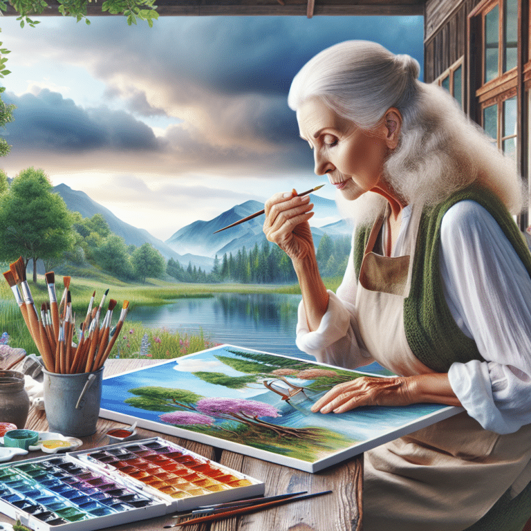 Mastering Watercolor Techniques in Retirement