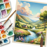 Relaxing Watercolor Landscape Projects for Seniors