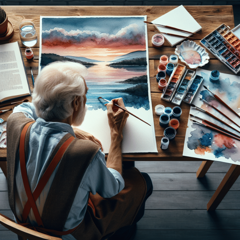 Gaining Mastery in Watercolor Painting: A Guide for Seniors