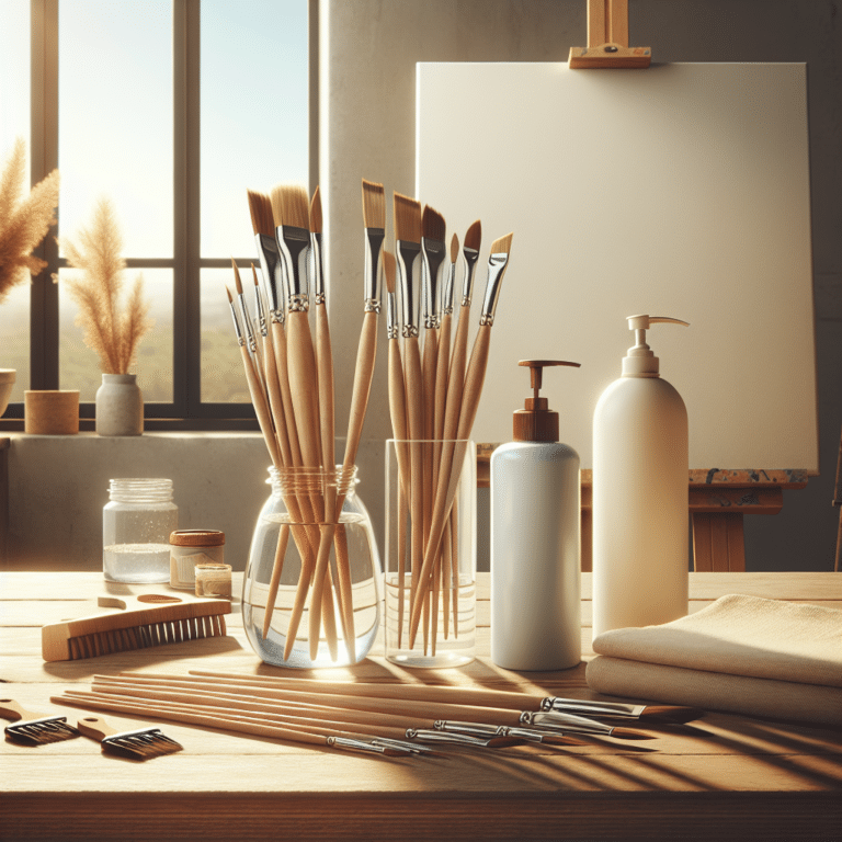 Watercolor Brush Care and Maintenance Tips