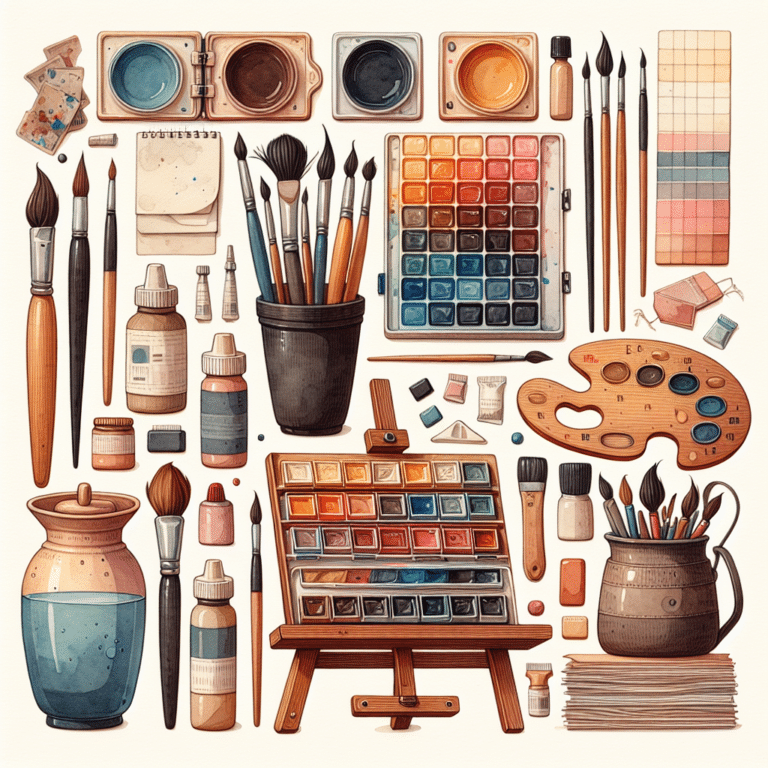 Essential Tools for Watercolor Painting