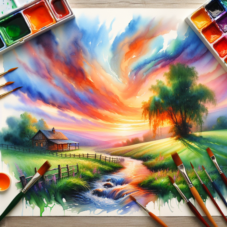 Wet-on-Wet Watercolor Tips for Beginners