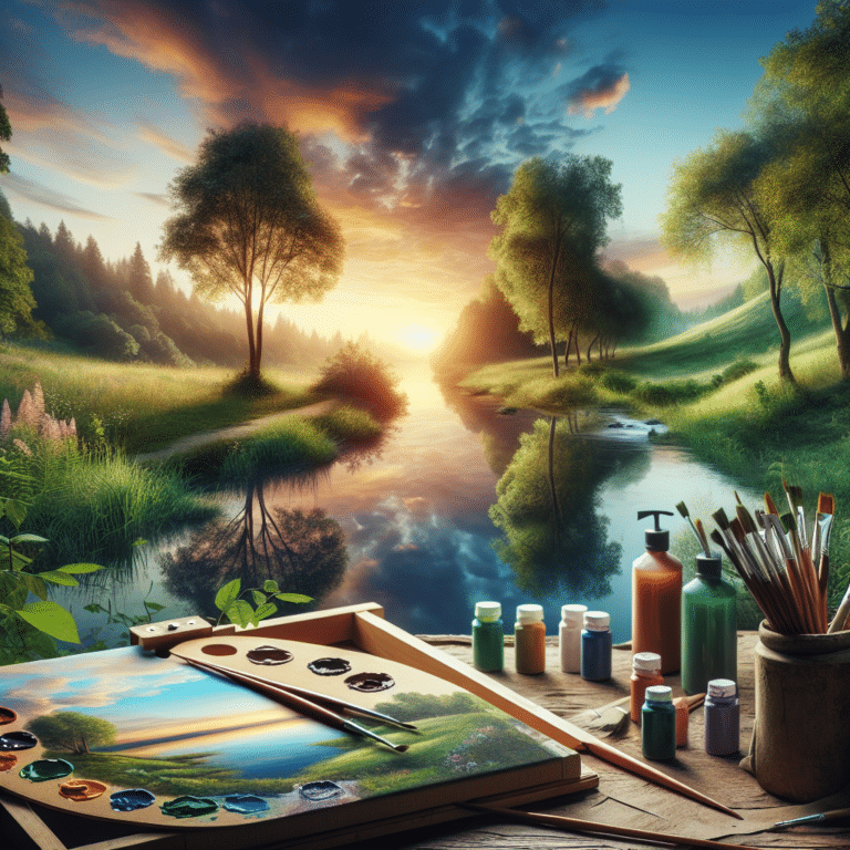 Painting to Improve Focus and Relaxation