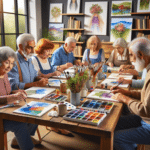 Exploring Wet-on-Wet Watercolor Techniques for the Elderly