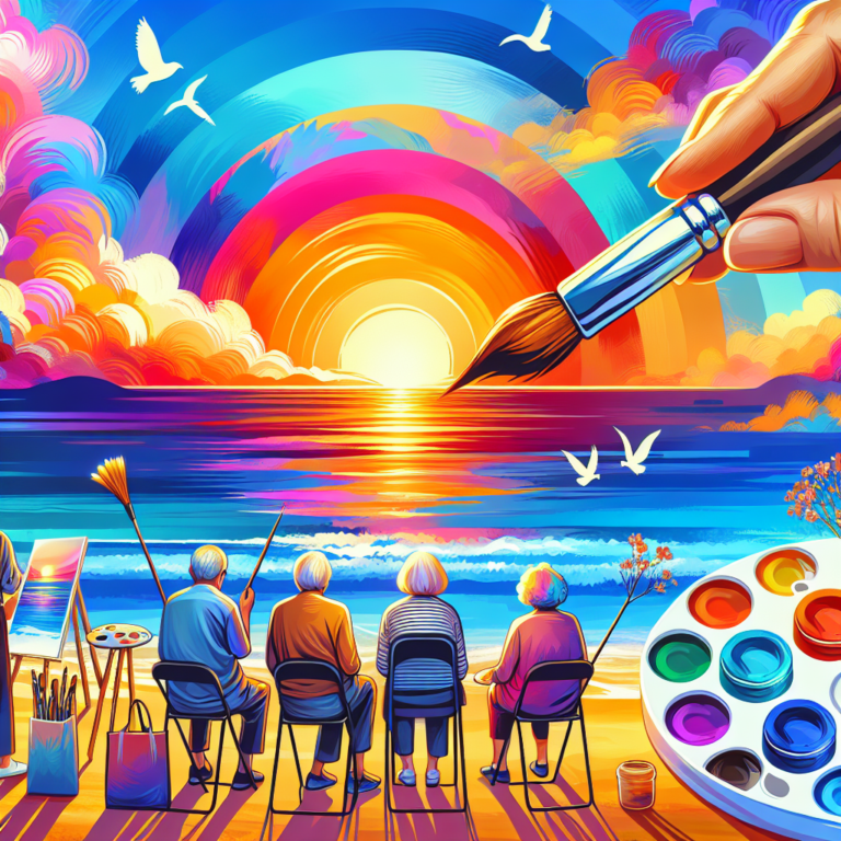 Joy of Painting: Easy Watercolor Lessons for Seniors