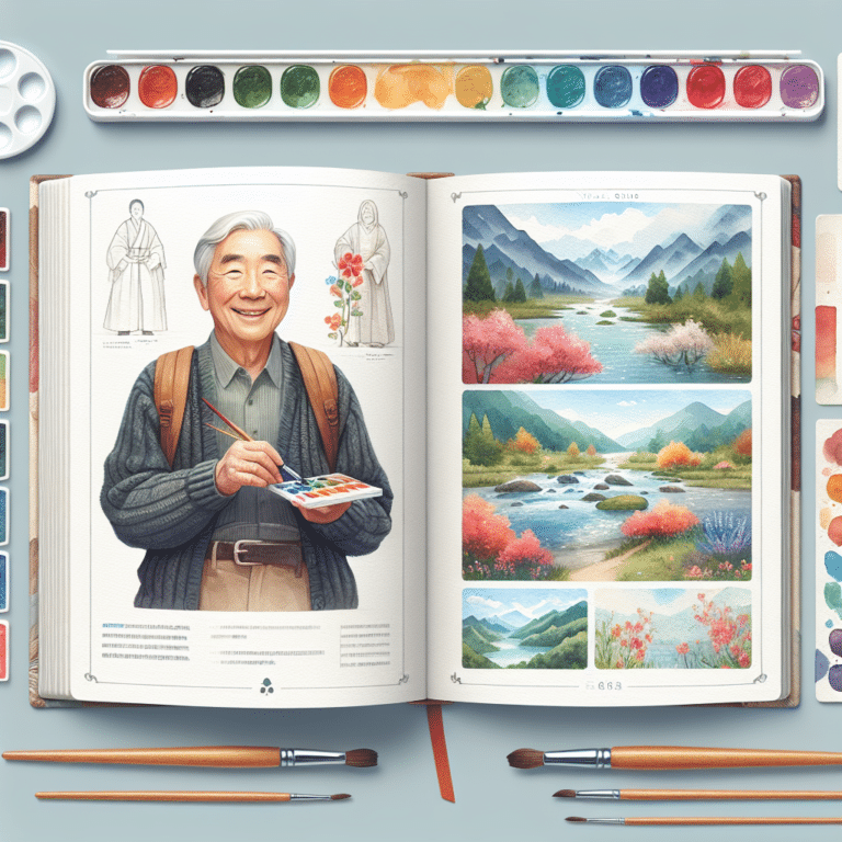 Senior’s Guide to Effortless Watercolor Painting